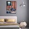 5D Diamond Art Painting by Number Kits Full Drill Truck American Flag patriotic diamond art 16x20 Inch Round Drill Diamond Art Dots for Adults Crafts Cross Stitch Wall Decor